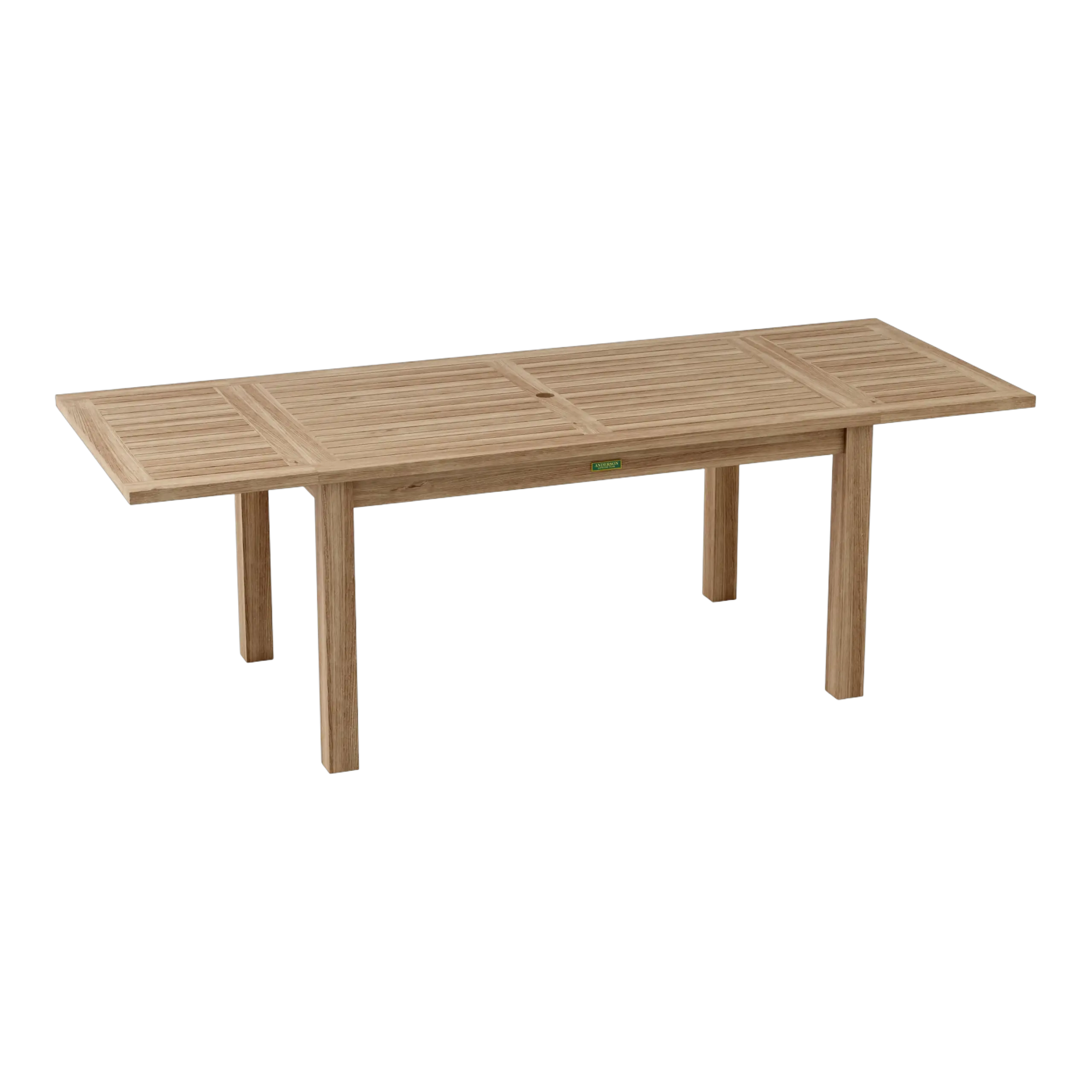 TBX-095R-Bahama-95-Rectangular-Extension-Table_rev01.01 Anderson Teak - Bahama 95" Rectangular Table w/ Double Leaf Extensions - Image 2