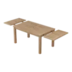 Anderson Teak - Bahama 95" Rectangular Table w/ Double Leaf Extensions - Image 4