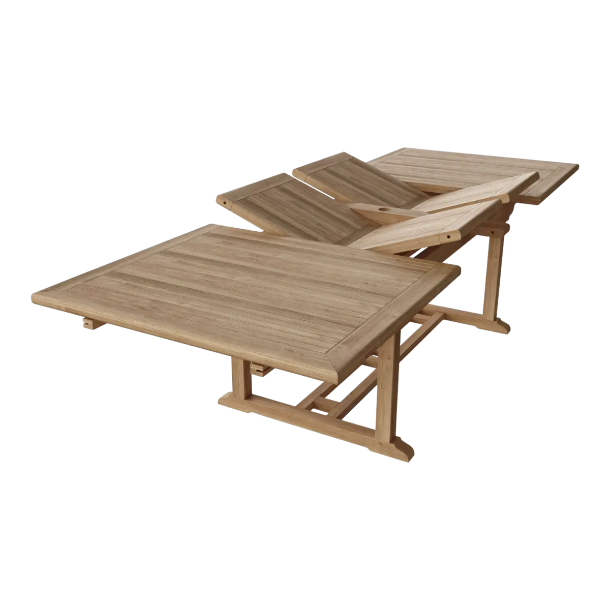 Anderson Teak - Valencia 117" Rectangular Table w/ Double Extensions - Image 2