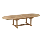 Anderson Teak - Bahama 117" Oval Extension Table w/ Double Extensions