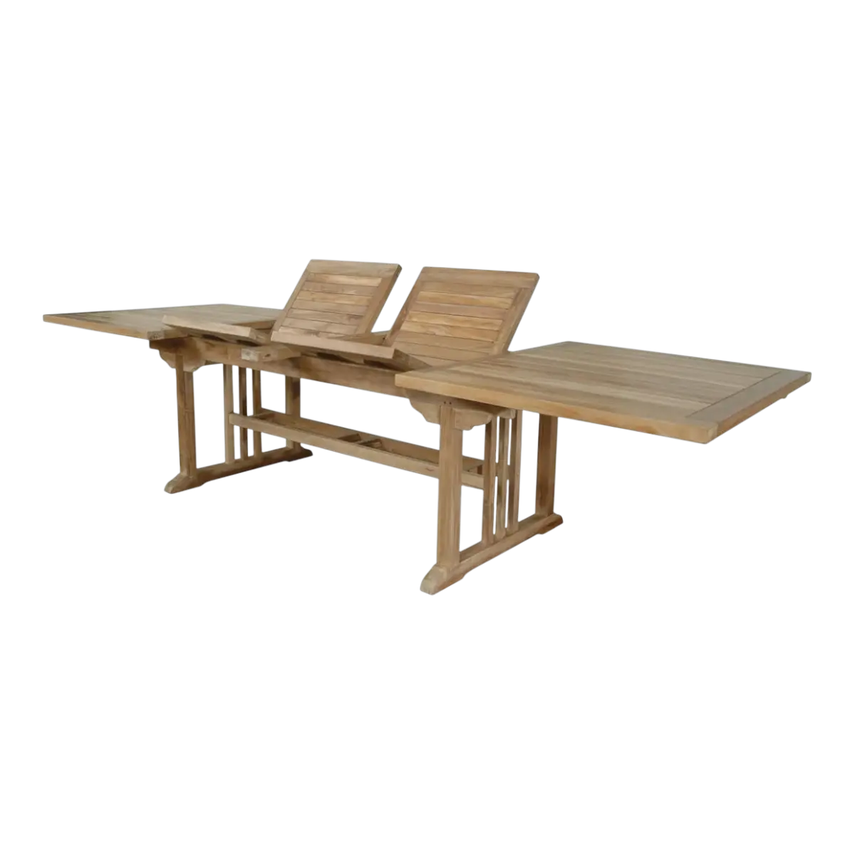 Anderson Teak - Sahara 126" Rectangular Double Ext. Table - Image 1