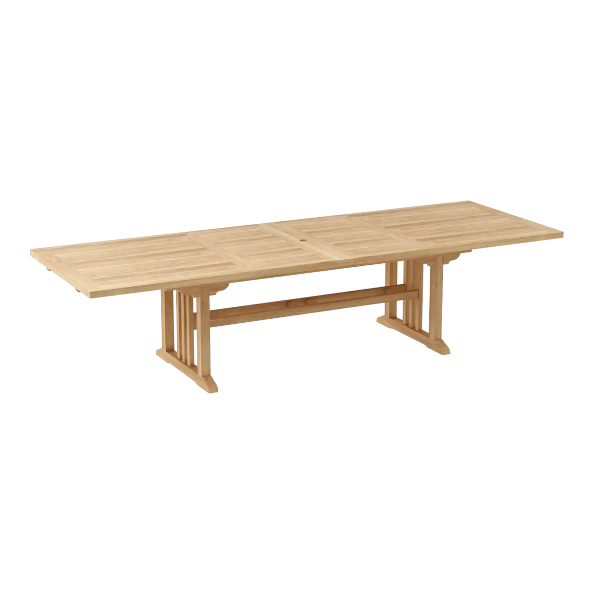 Anderson Teak - Sahara 126" Rectangular Double Ext. Table - Image 7
