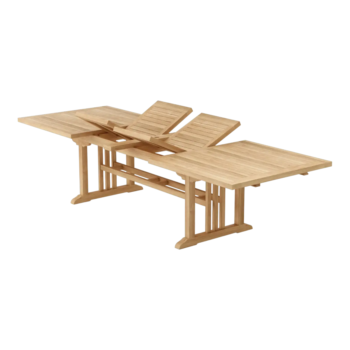Anderson Teak - Sahara 126" Rectangular Double Ext. Table - Image 5