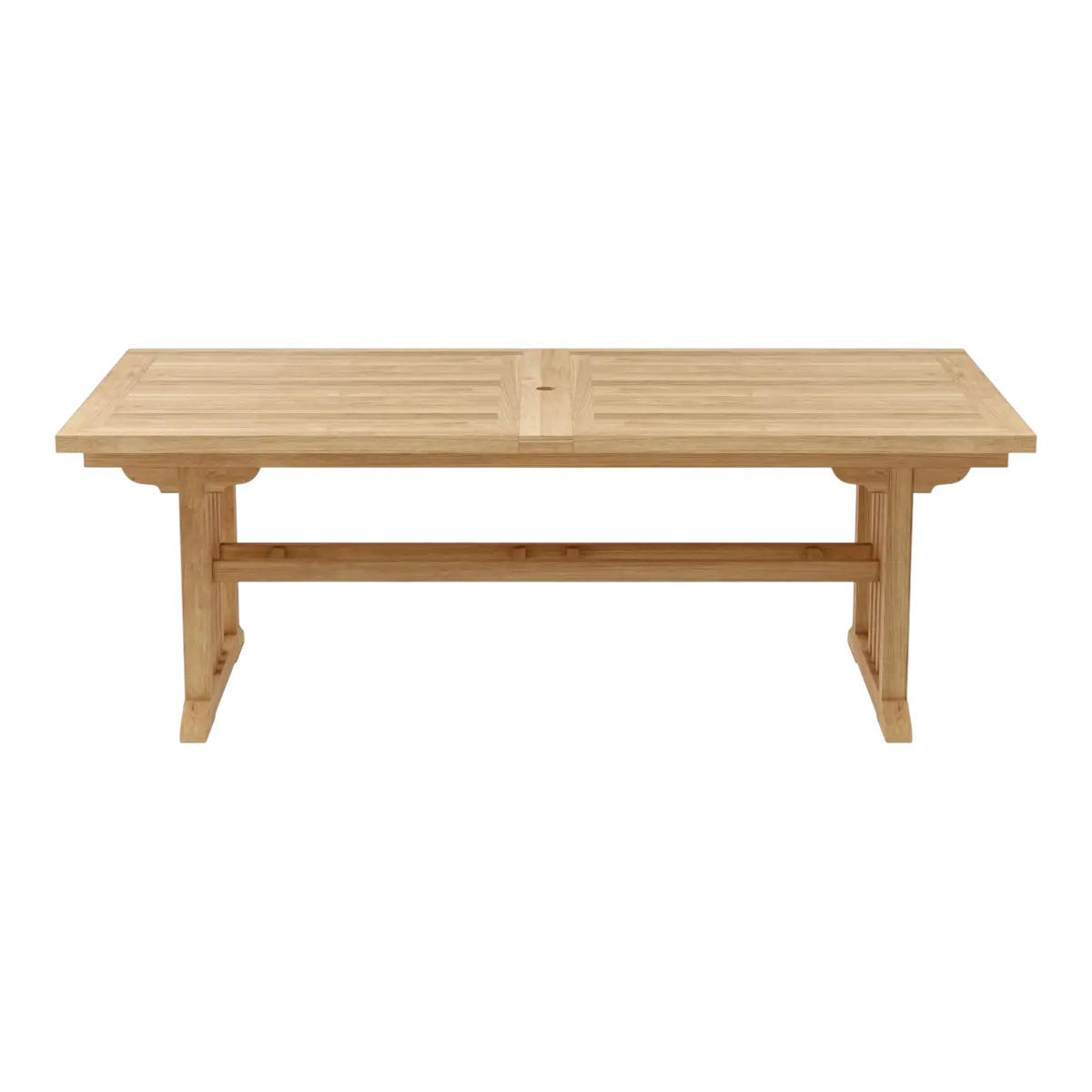 Anderson Teak - Sahara 126" Rectangular Double Ext. Table - Image 6