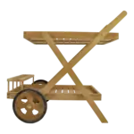 Anderson Teak - Cobana Serving Trolley - Image 2