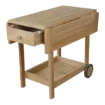 Anderson Teak - Danica Serving Table Trolley - Image 2