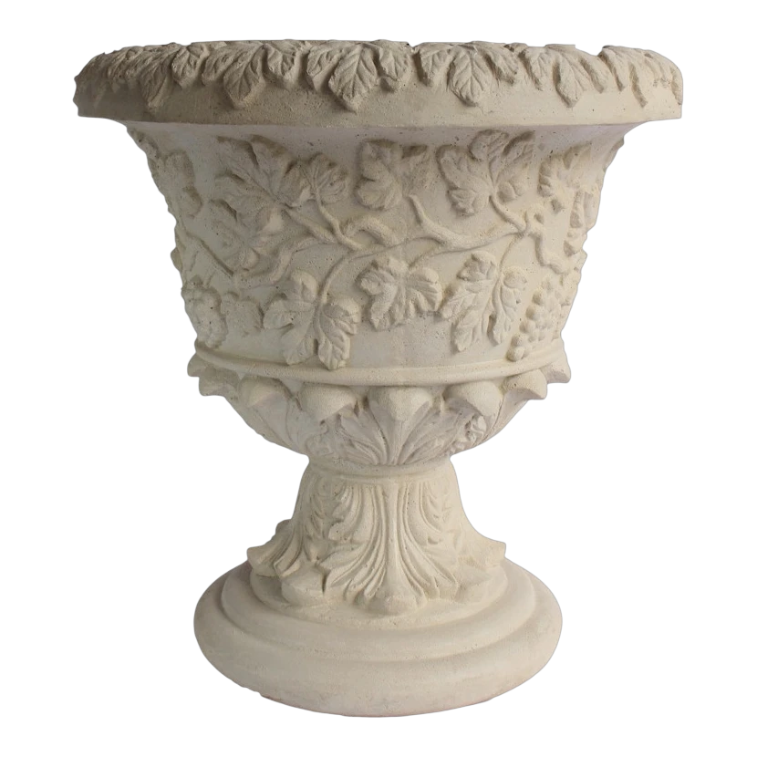 URN-2625.1 Anderson Teak - French Urn - Image 1
