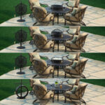 AFD Home | Grand Bonaire Weave Outdoor Fire Pit Table With Accessories (KIT) - Image 3