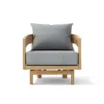 Anderson Teak - SET-371 Toscana 5-pc Deep Seating Swivel Set - Image 5