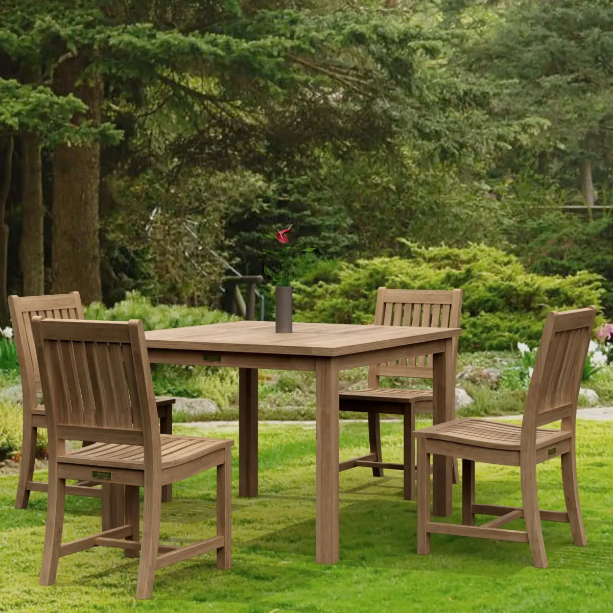 Lisbon 5 Piece Bistro Set