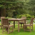 Anderson Teak - Lisbon 5-pc Dining Table Set