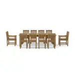 Anderson Teak - SET-319 11-pc Chelsea Rectangular Dining Table Set - Image 3