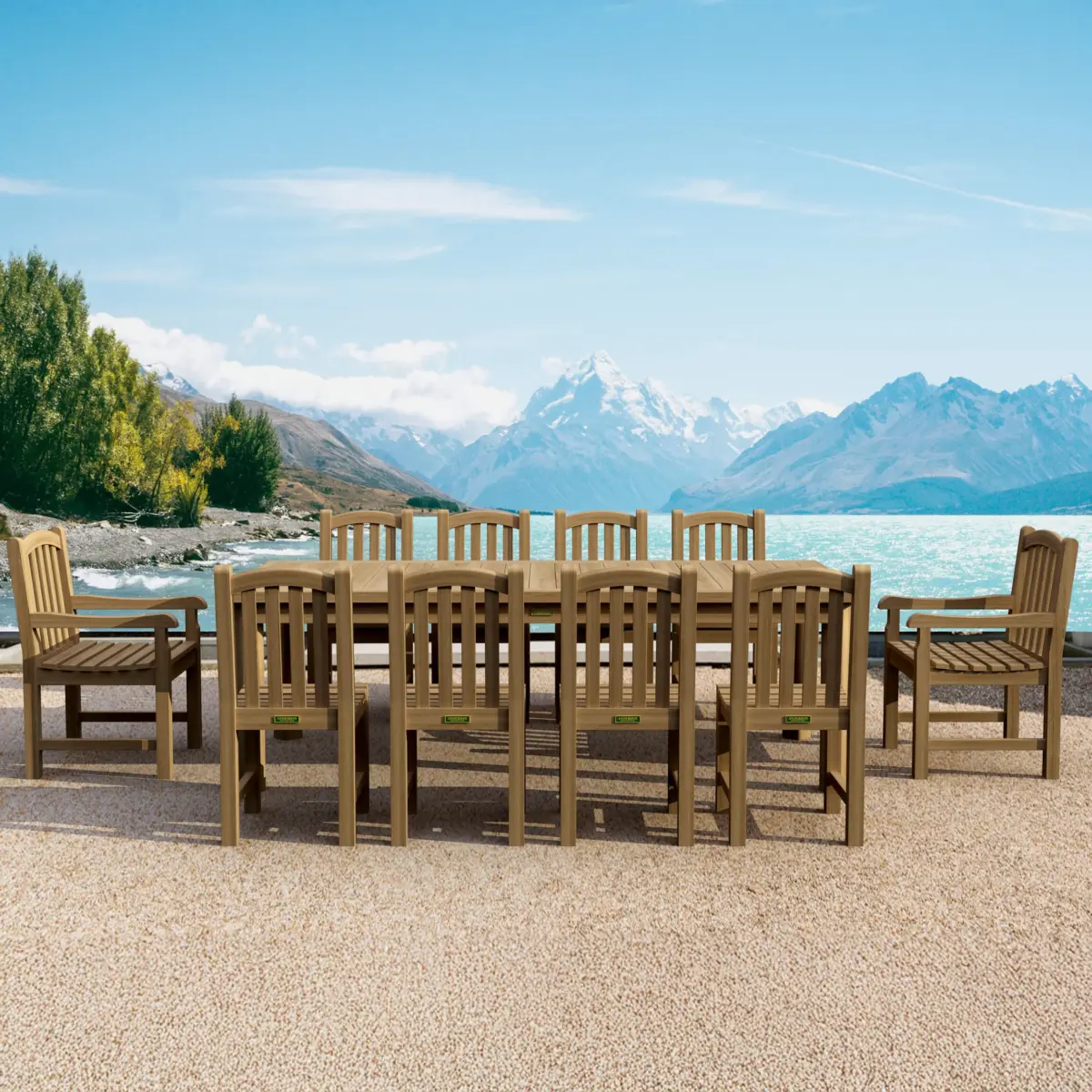 Chelsea 11 Piece Rectangular Dining Set