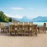 Anderson Teak - SET-319 11-pc Chelsea Rectangular Dining Table Set