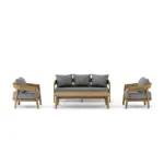 Anderson Teak - SET-369 Toscana 4-pc Deep Seating Set - Image 3