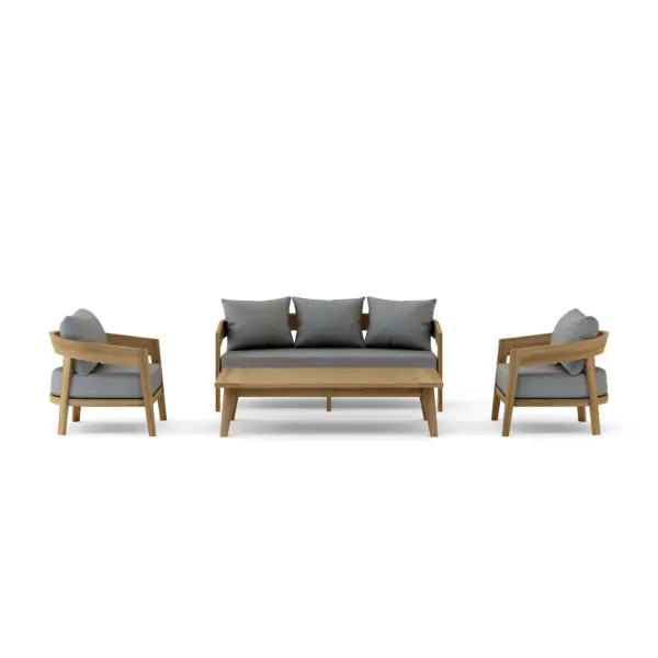 Toscana 4 Piece Deep Seating Lounge Set