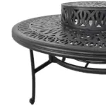 AFD Home | Grand Bonaire Weave Outdoor Fire Pit Table With Accessories (KIT) - Image 4