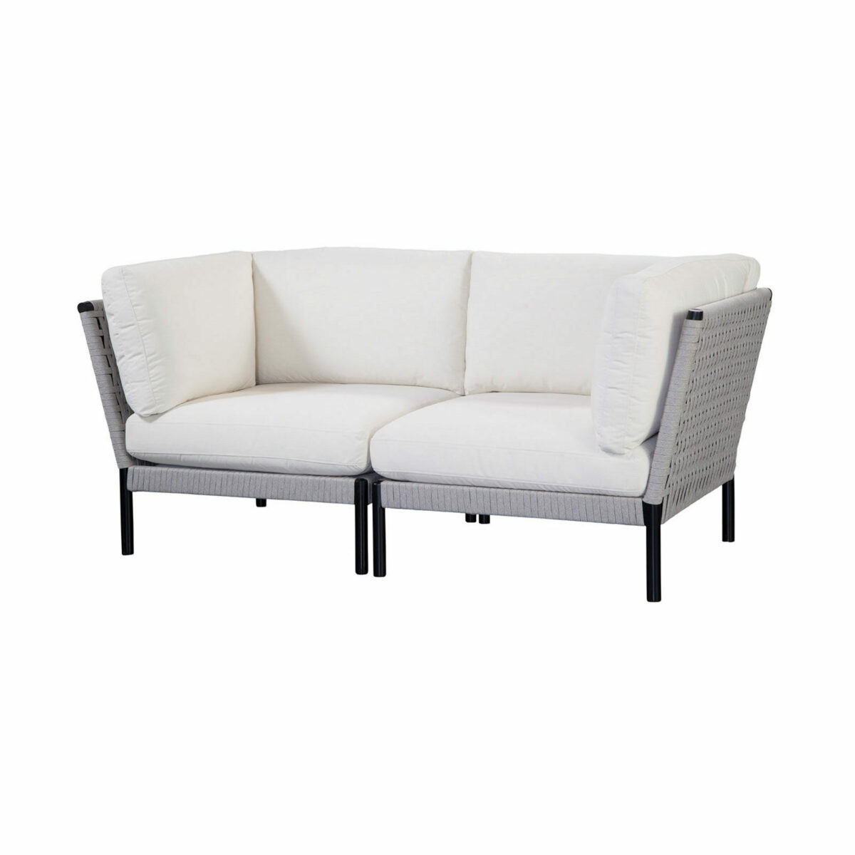 Spectra Home - Calabasas Modular Studio Sofa in Solid Ivory