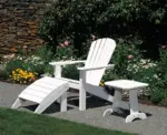 Seaside Casual - ADIRONDACK FOOT STOOL - Image 2