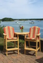 Seaside Casual - ADIRONDACK SHELLBACK BAR CHAIR