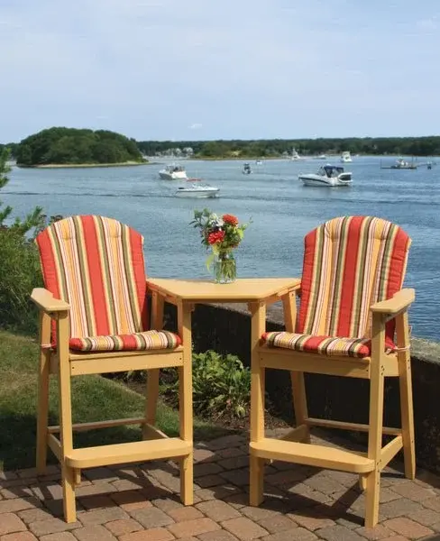 Seaside Casual - ADIRONDACK SHELLBACK BAR CHAIR