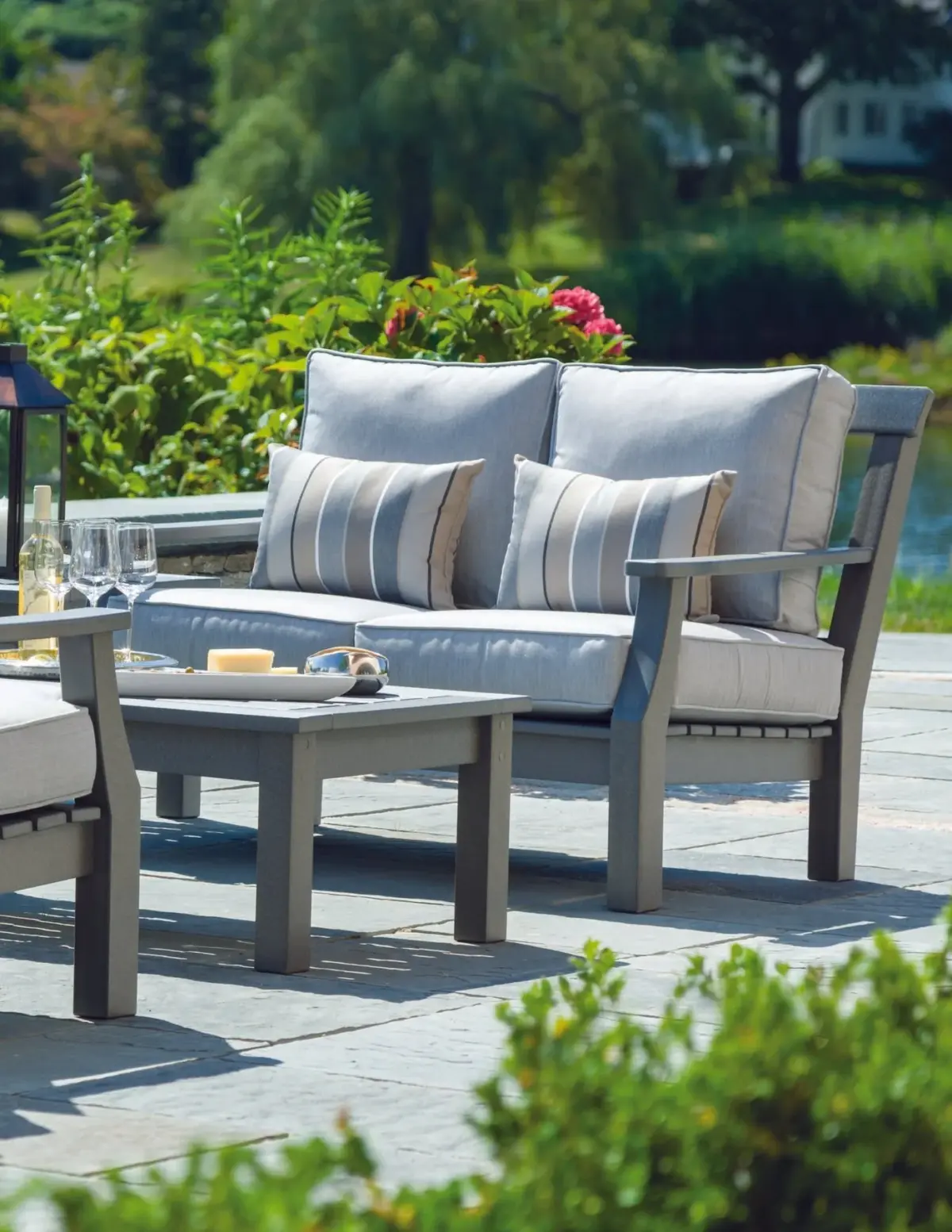 Seaside Casual - NANTUCKET LOVESEAT - Image 1