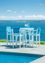 Seaside Casual - MAD BAR TABLE 33" x 33"