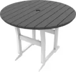 Seaside Casual - COASTLINE CAFE ROUND DINING TABLE - Image 2