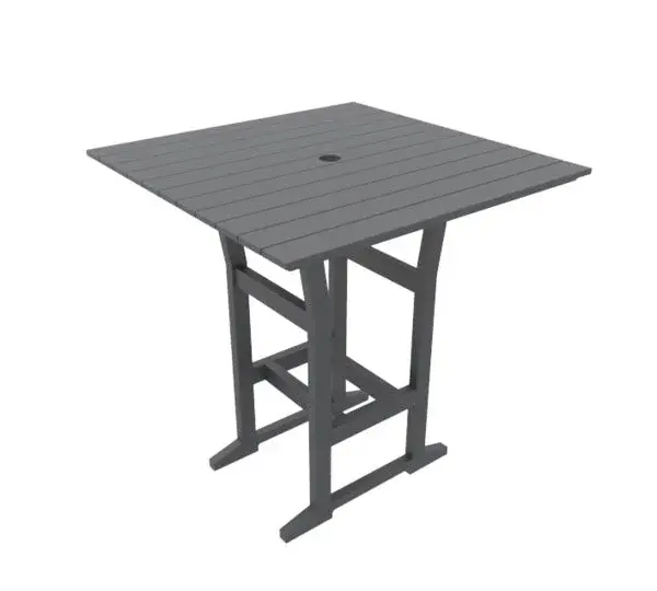 Seaside Casual - COASTLINE CAFE  SQUARE BAR TABLE