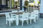 Seaside Casual - GREENWICH DINING TABLE 35" X 70" - Image 2