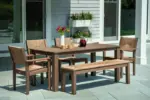 Seaside Casual - GREENWICH DINING TABLE 35" X 70" - Image 3